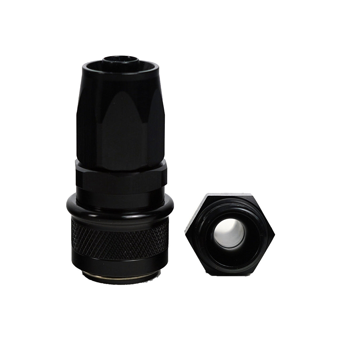 '-8AN Push-Lock Quick Release Fitting - Straight - SpeedUpPerformance