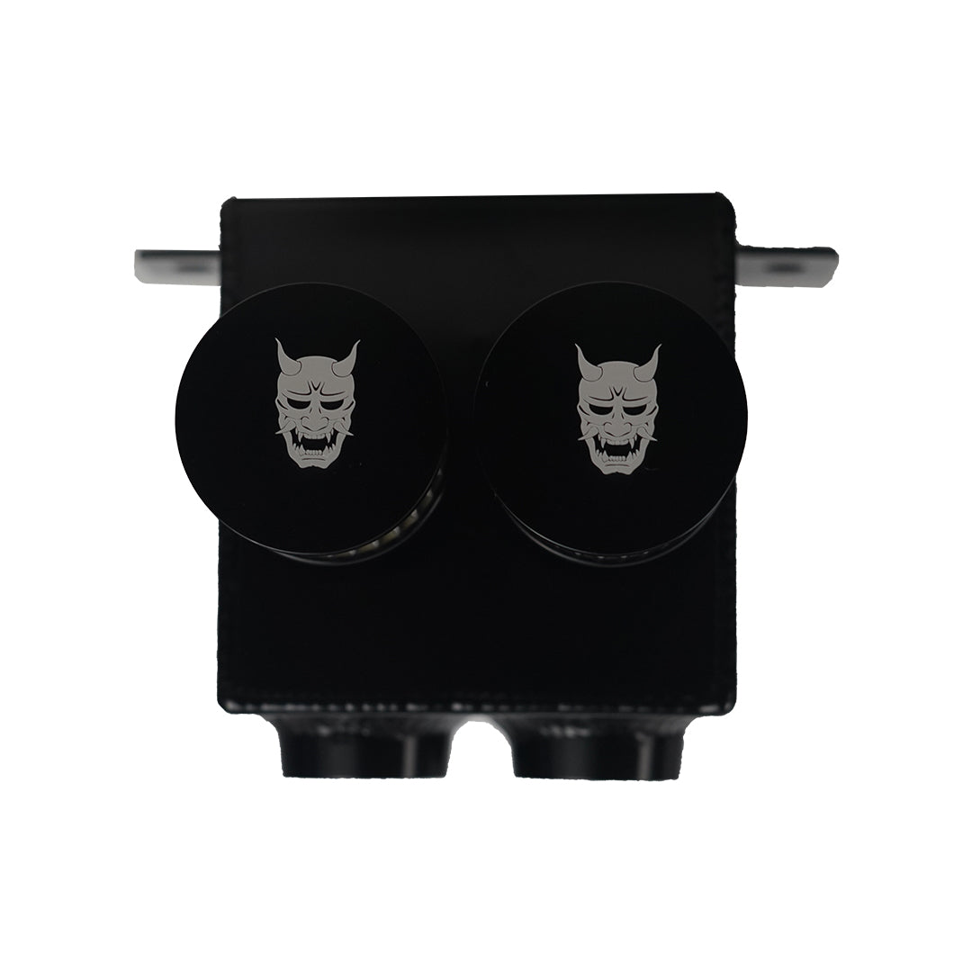 2.0L Universal High-Performance Baffled Catch Can with Drain - SPEEDUPPERFORMANCE
