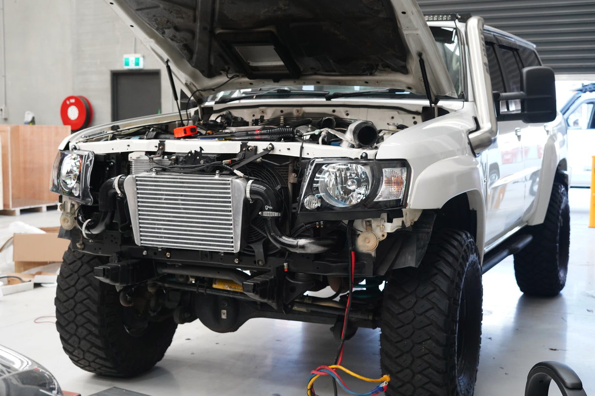 Demon Pro Front Mount Intercooler Kit For Nissan Patrol GU ZD30 CRD - PREORDER