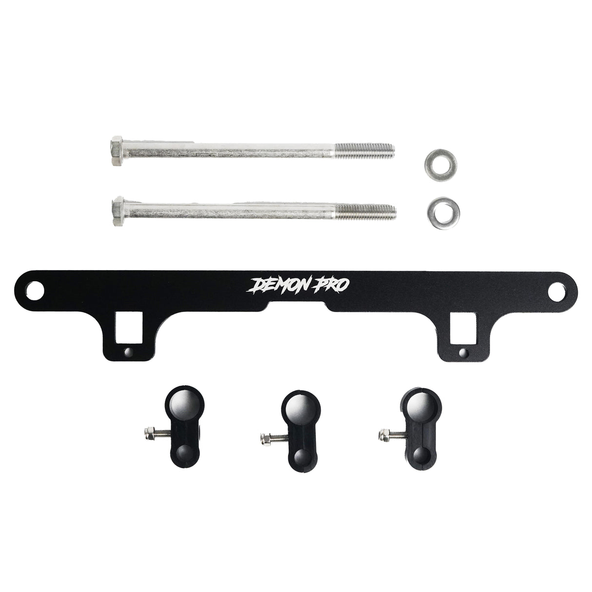 Demon Pro RS Barra Oil Feed and Coolant Line Bracket - Ford Falcon Barra BA BF FG FG-X and Territory