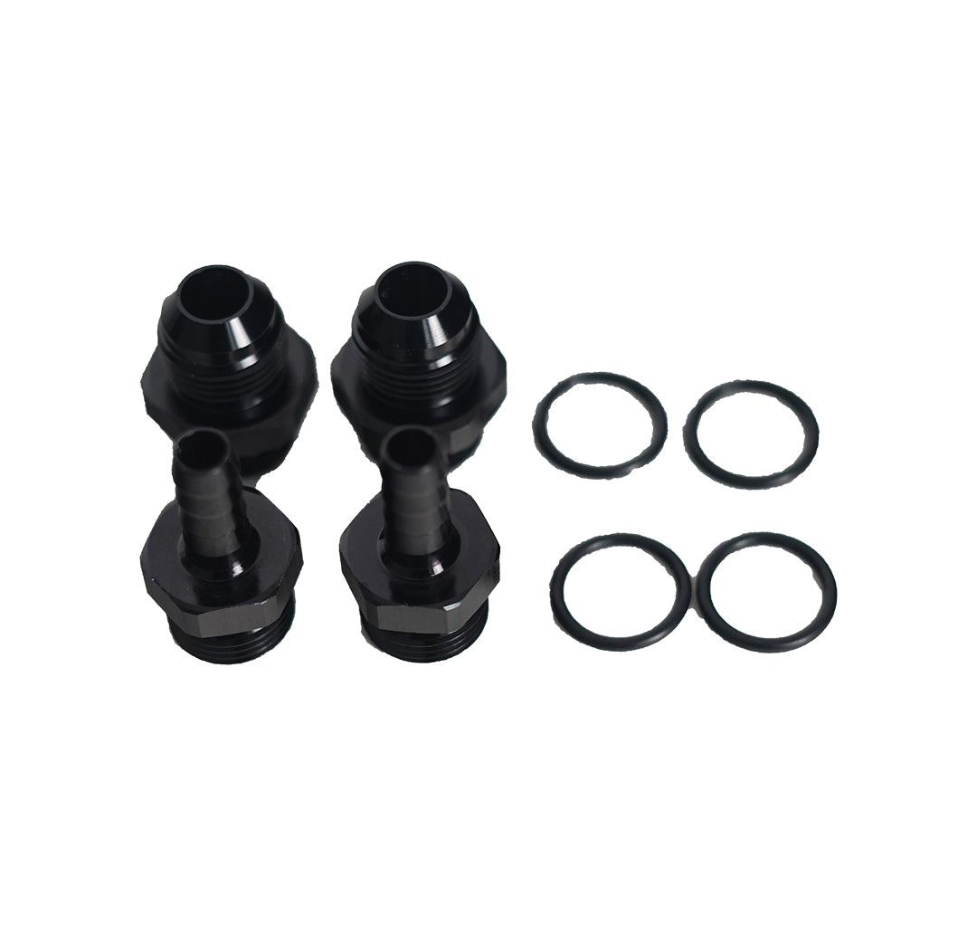 40 Litre Baffled Fuel Cell with Twin Pump Fuel Hanger - Black - SPEEDUPPERFORMANCE