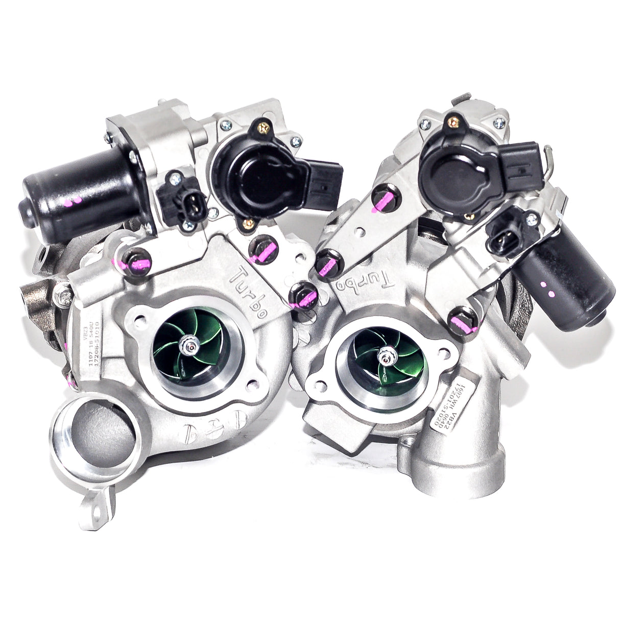 CCT Stage Two Upgrade Hi-Flow Turbo Charger To Suit Toyota Landcruiser 200 Series Twin turbo with Gaskets