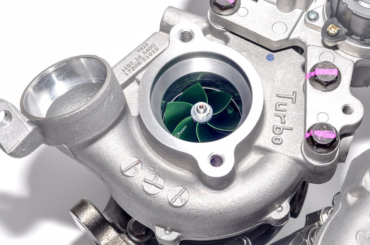 CCT Stage Two Upgrade Hi-Flow Turbo Charger To Suit Toyota Landcruiser 200 Series Twin turbo with Gaskets