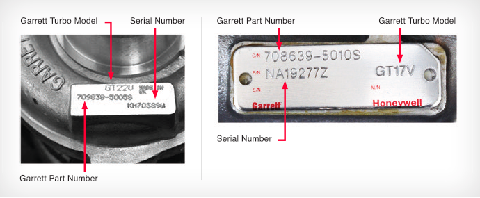 Correct Turbo Part Number ID?