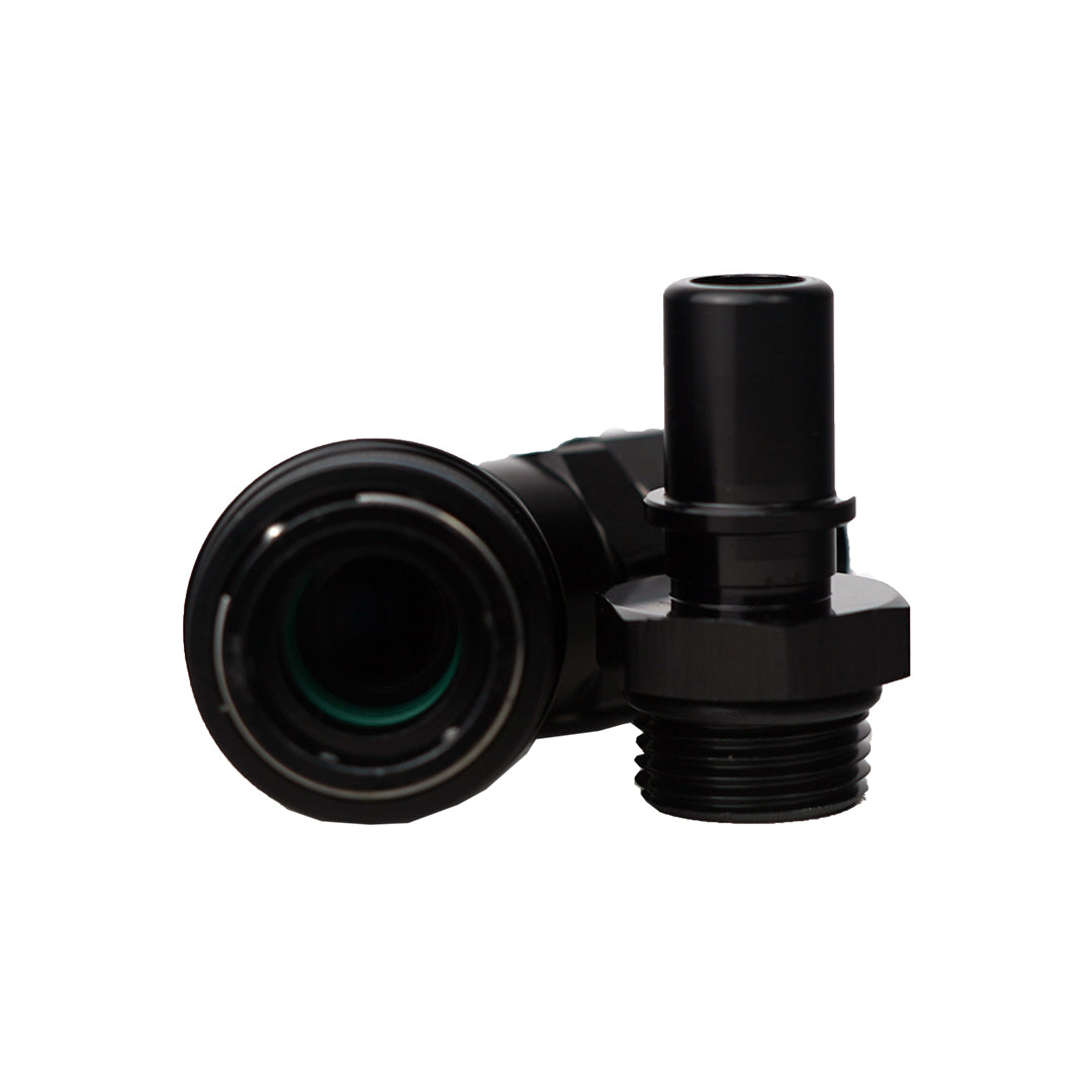 '-10AN Push-Lock Quick Release Fitting - 45 Degree - SPEEDUPPERFORMANCE