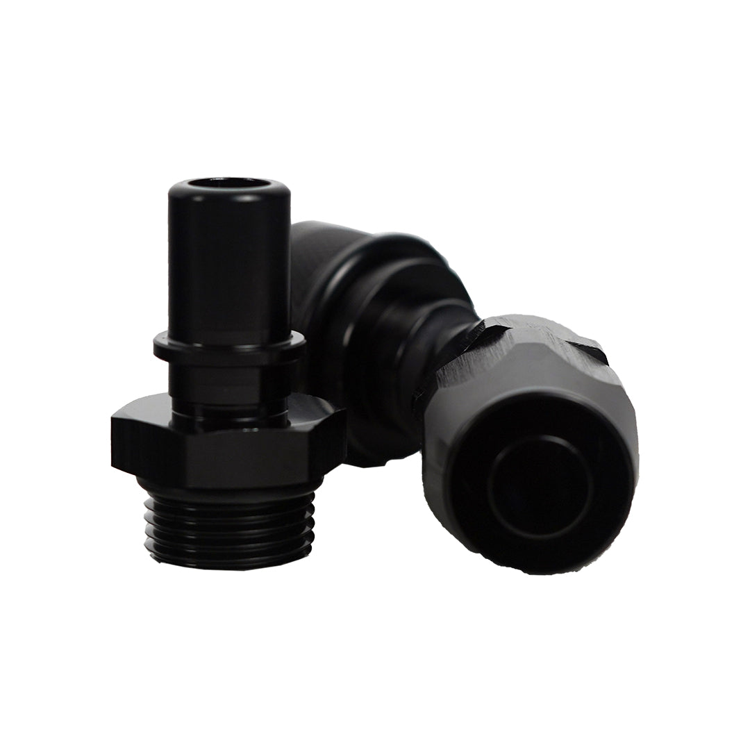 '-10AN Push-Lock Quick Release Fitting - 45 Degree - SPEEDUPPERFORMANCE