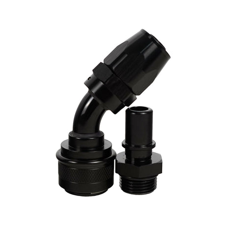 '-10AN Push-Lock Quick Release Fitting - 45 Degree - SPEEDUPPERFORMANCE