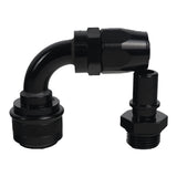 '-10AN Push-Lock Quick Release Fitting - 90 Degree - SpeedUpPerformance