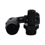 '-10AN Push-Lock Quick Release Fitting - 90 Degree - SpeedUpPerformance