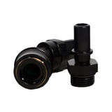 '-8AN Push-Lock Quick Release Fitting - 45 Degree - SpeedUpPerformance