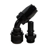 '-8AN Push-Lock Quick Release Fitting - 45 Degree - SpeedUpPerformance
