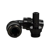 '-8AN Push-Lock Quick Release Fitting - 90 Degree - SpeedUpPerformance