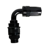 '-8AN Push-Lock Quick Release Fitting - 90 Degree - SpeedUpPerformance