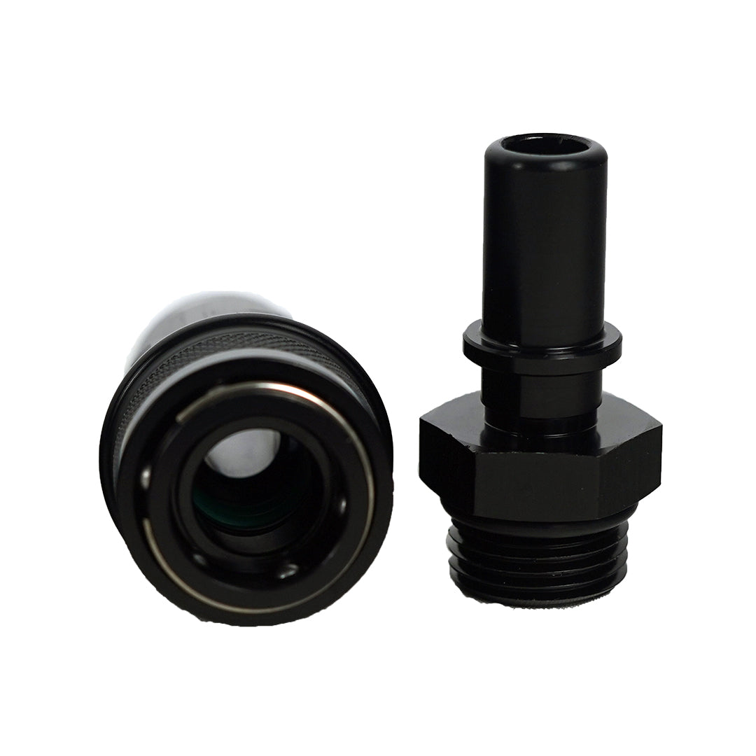 '-8AN Push-Lock Quick Release Fitting - Straight - SpeedUpPerformance