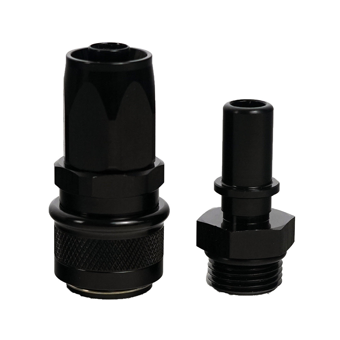 '-8AN Push-Lock Quick Release Fitting - Straight - SpeedUpPerformance