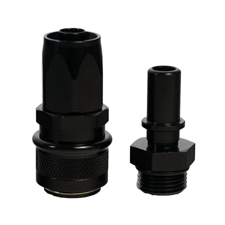 '-8AN Push-Lock Quick Release Fitting - Straight - SpeedUpPerformance