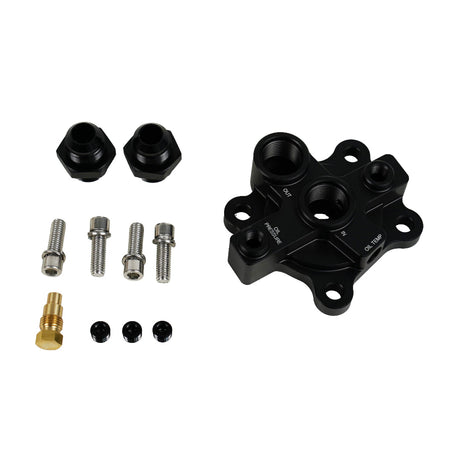 '-10AN Oil Block / Filter Relocation for Nissan RB20 RB25 RB26 RB30 - SpeedUpPerformance