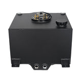 40 Litre Baffled Fuel Cell with Twin Pump Fuel Hanger - Black - SPEEDUPPERFORMANCE