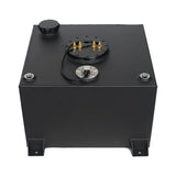 40 Litre Baffled Fuel Cell with Twin Pump Fuel Hanger - Black - SPEEDUPPERFORMANCE