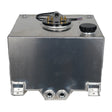 40 Litre Baffled Fuel Cell with Twin Pump Fuel Hanger - Silver - SPEEDUPPERFORMANCE