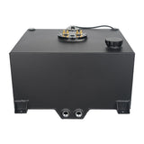 60 Litre Baffled Fuel Cell with Twin Pump Fuel Hanger - Black - SPEEDUPPERFORMANCE