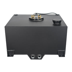 60 Litre Baffled Fuel Cell with Twin Pump Fuel Hanger - Black - SPEEDUPPERFORMANCE