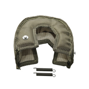 Heavy Duty Turbo Beanie for T3 turbos - Titanium - SpeedUpPerformance