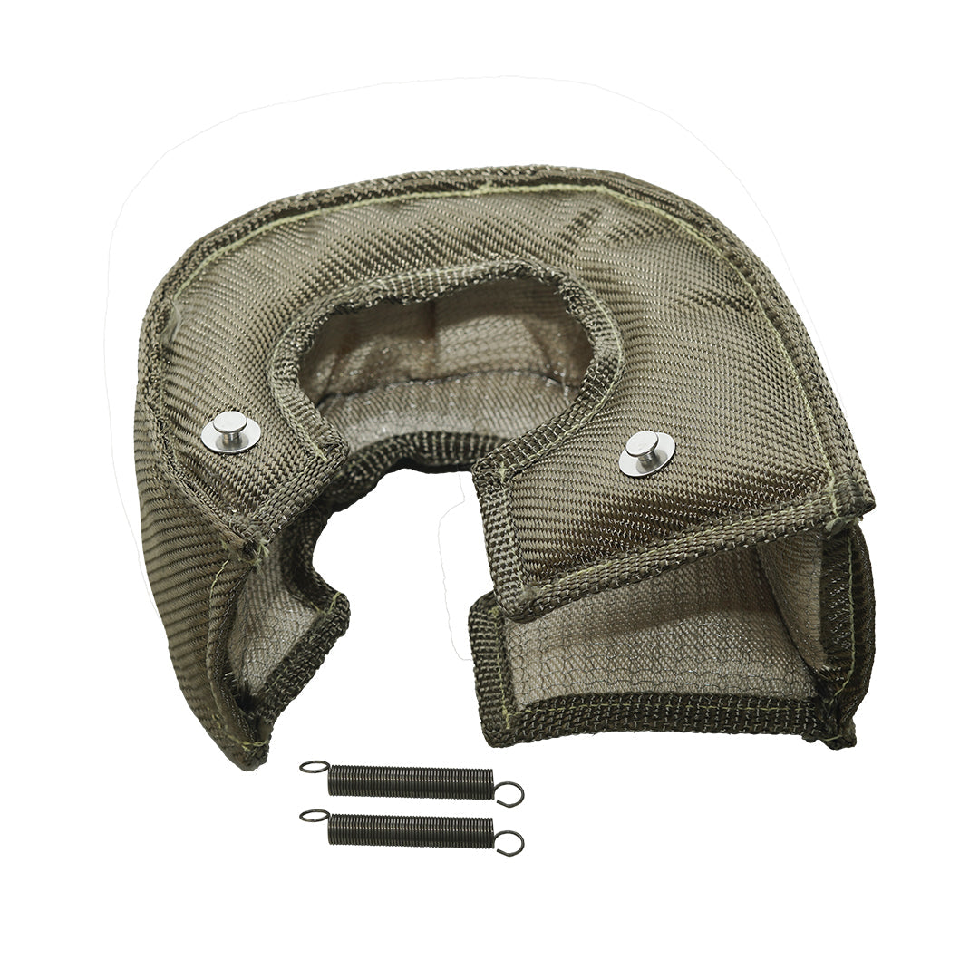 Heavy Duty Turbo Beanie for T4 turbos - Titanium - SpeedUpPerformance