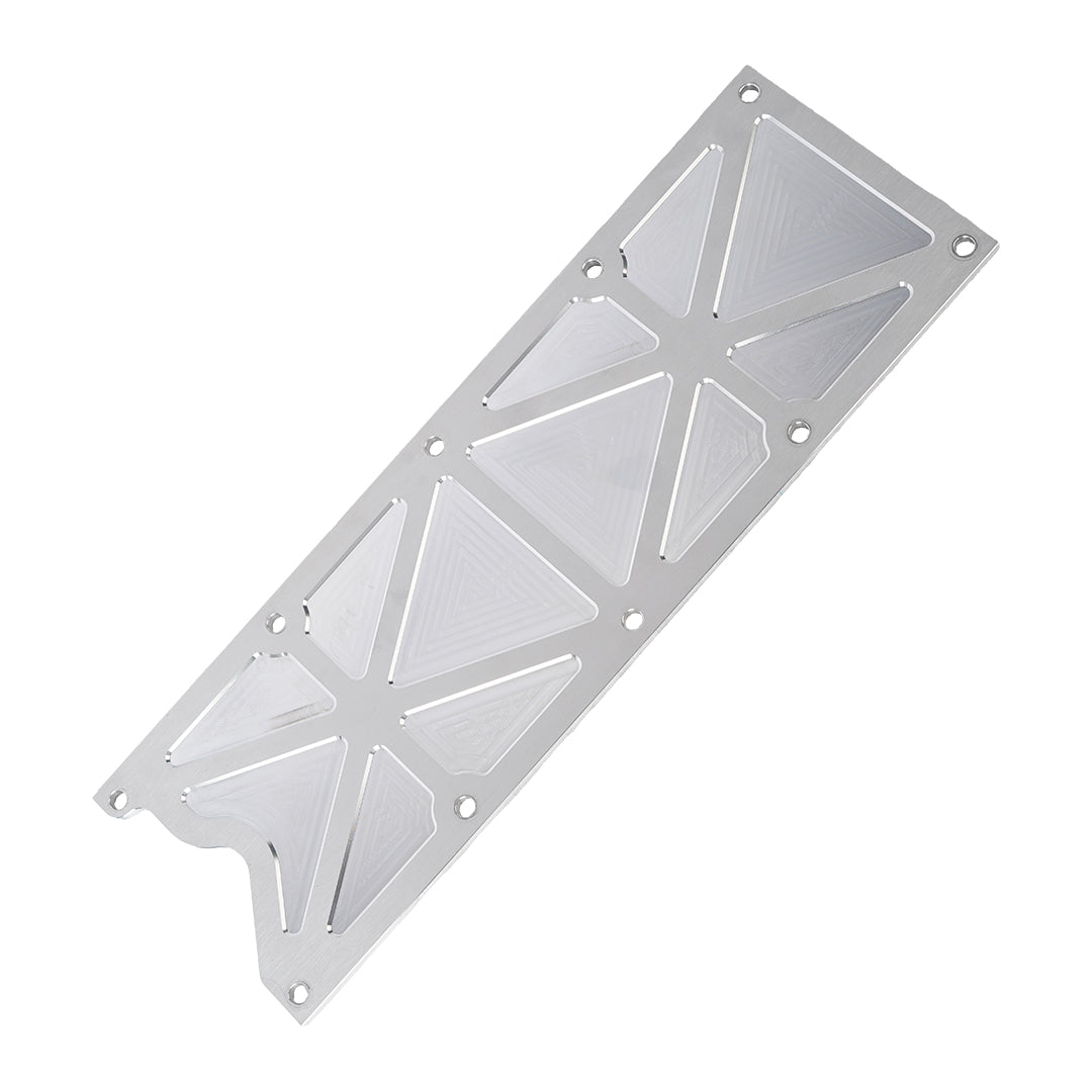 LS Series Valley Cover Plate - LS1 & LS6 - Billet Aluminium - Raw - SpeedUpPerformance