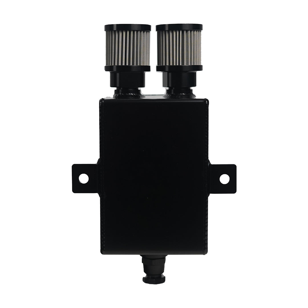 2.0L Universal High-Performance Baffled Catch Can with Drain - SPEEDUPPERFORMANCE