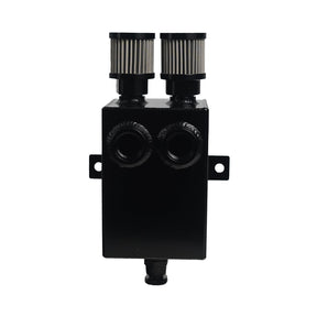2.0L Universal High-Performance Baffled Catch Can with Drain - SPEEDUPPERFORMANCE