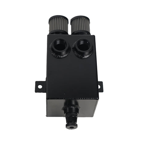 2.0L Universal High-Performance Baffled Catch Can with Drain - SPEEDUPPERFORMANCE