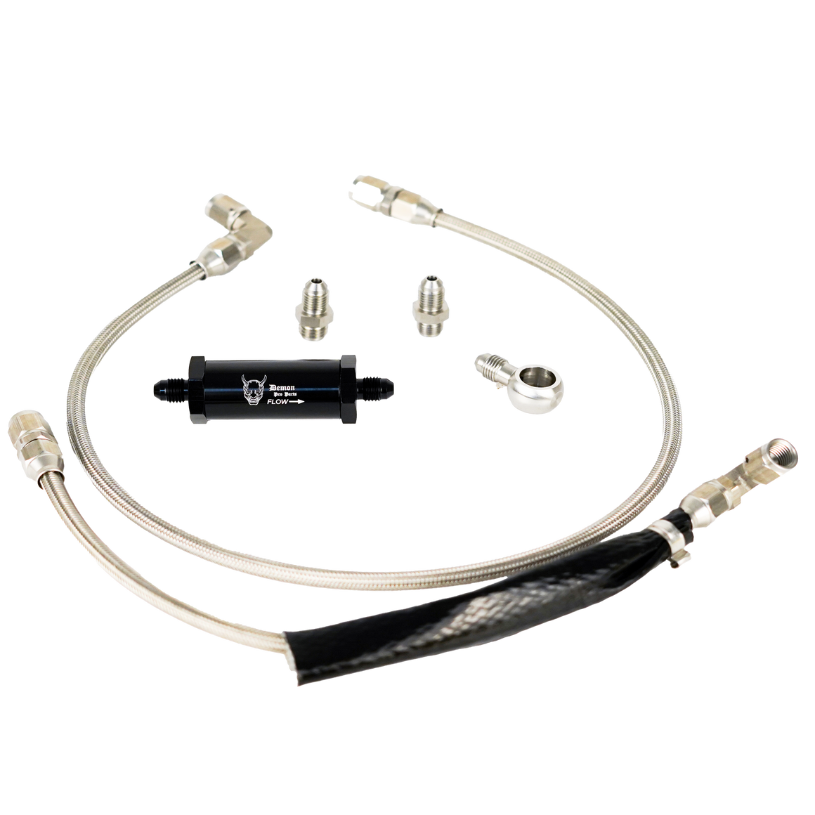 New Gen2 DPP Turbo Oil Feed Line Kit For Ford Falcon XR6 BA/BF/FG FPV F6 with GT3582R/GT3576