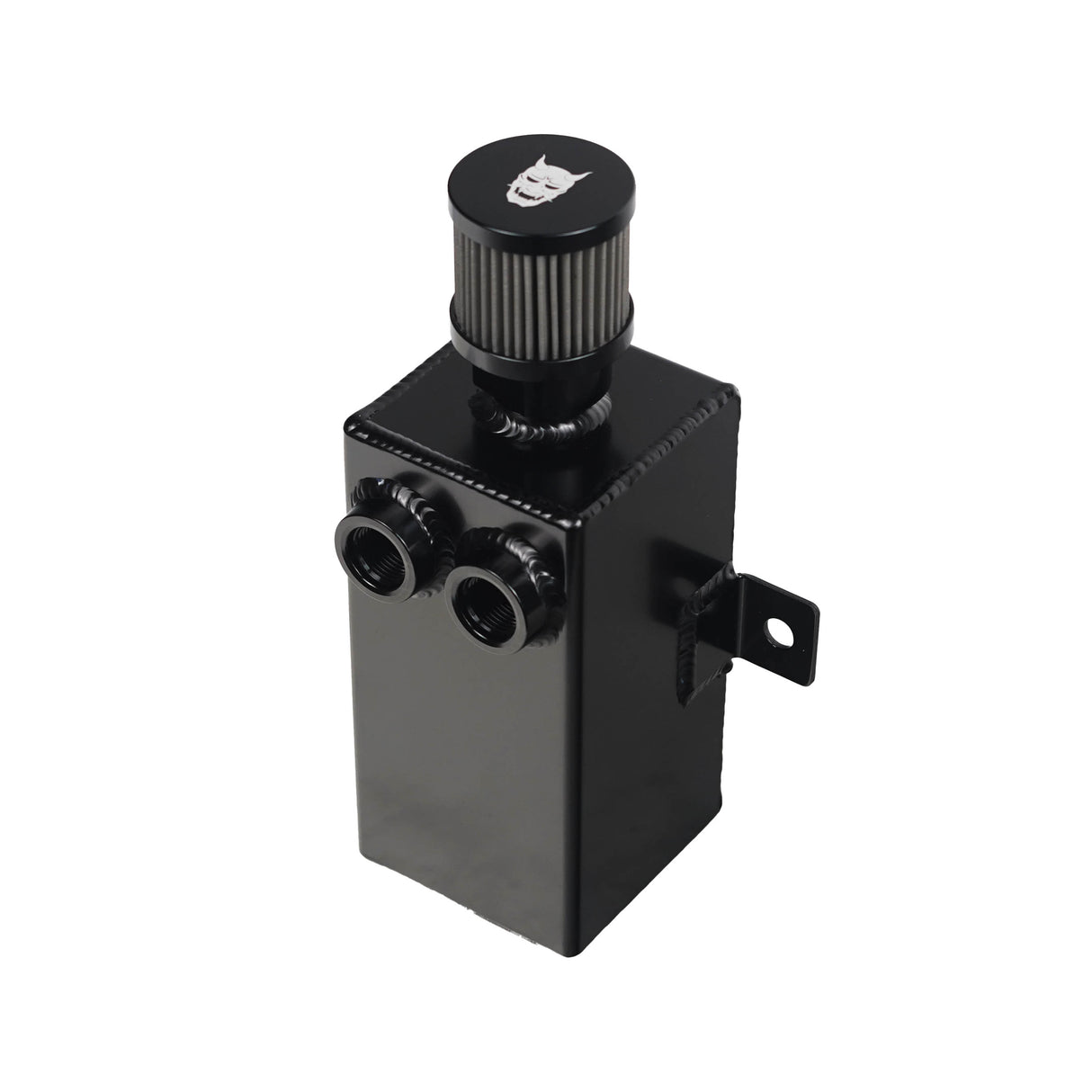 DPP 1L Aluminium Baffled Catch Can with Drain Tap - Black