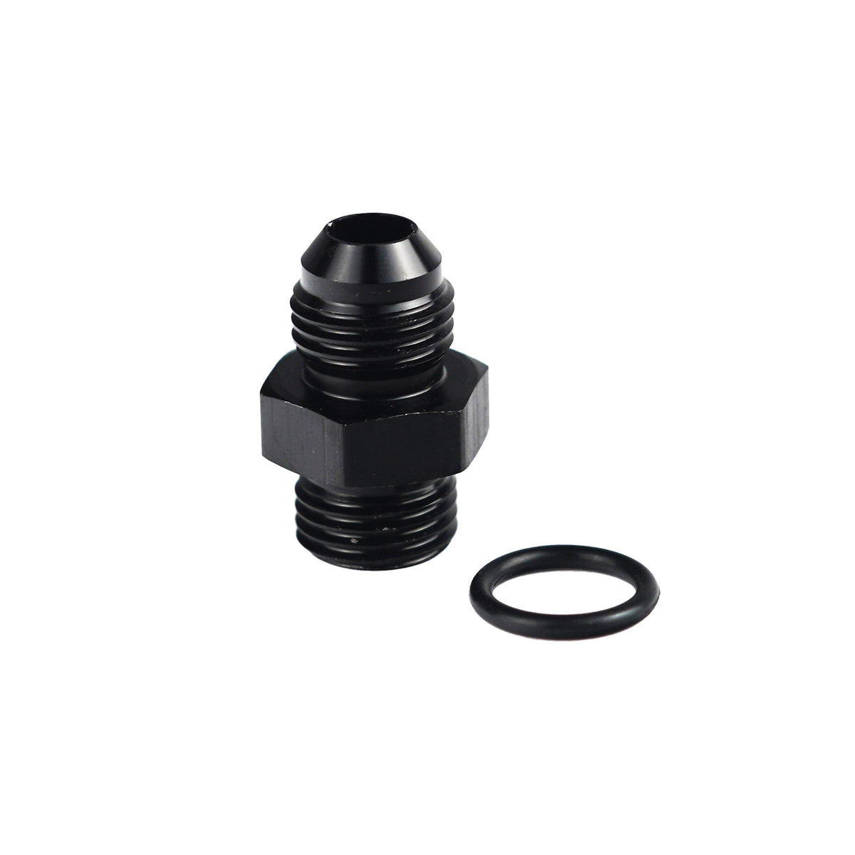 Demon Pro -8 ORB Male to -6 AN Male Black Aluminium Adapter