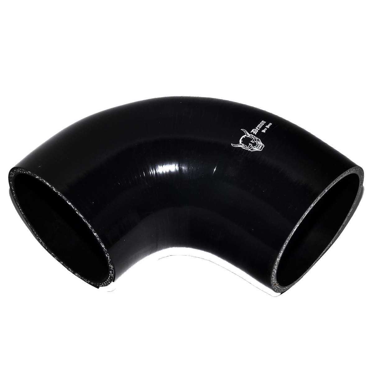 DPS-3.5-90 - Demon Pro 3.5 inch 90 degree silicone hose joiner