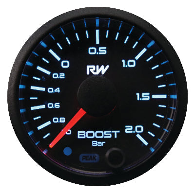 VPR-301 Boost/Vac Pressure Gauge (Bar) - Petrol