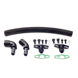 Ford Falcon BA | BF | FG | FG-X Barra Oil Feed / Oil Drain / Water Feed & Mounting Bracket Major Kit