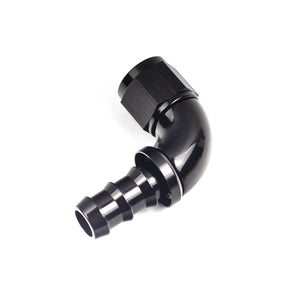 -10AN 90 Degree Push On Barb (Female) Suits 400 Series Hose-Perfect Turbo Drain Fitting