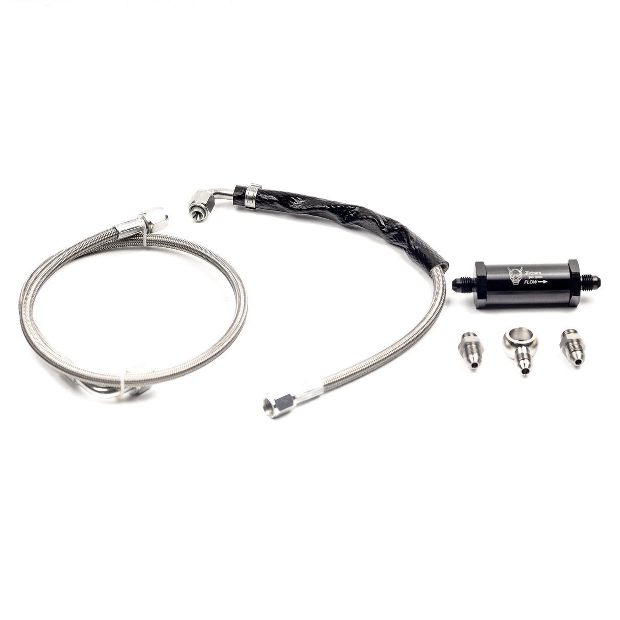 Ford Falcon BA | BF | FG | FG-X Barra Oil Feed / Oil Drain / Water Feed & Mounting Bracket Major Kit