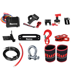 Runva 13XP Premium 12V with Synthetic Rope